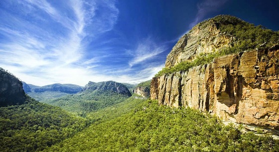 Dãy núi Greater Blue, New South Wales, Úc _ làm visa du lịch Úc